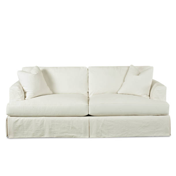 Lucia 93'' Slipcovered Sleeper Sofa & Reviews | Birch Lane